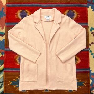 Magaschoni / Light Pink Sophie Sweater Blazer Sz Small